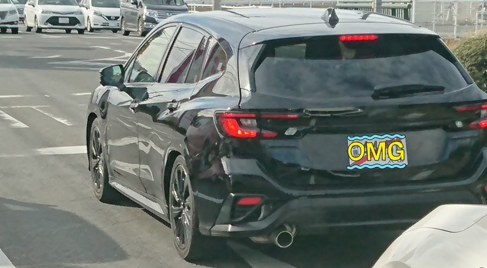 Новый универсал Subaru поймали &laquo;живьём&raquo;. Модель первой получила &laquo;оппозитник&raquo; 1.8 